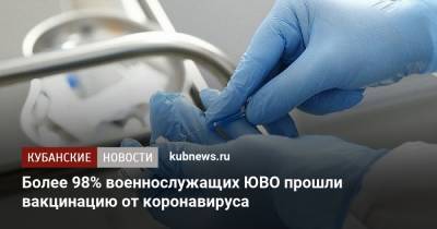 Более 98% военнослужащих ЮВО прошли вакцинацию от коронавируса - kubnews.ru