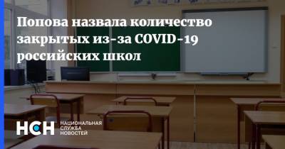 Анна Попова - Попова назвала количество закрытых из-за COVID-19 российских школ - nsn.fm - Россия