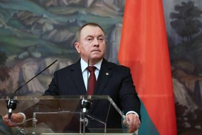 Владимир Макей - Белоруссия заявила о создании новой геополитической реальности - lenta.ru - Белоруссия