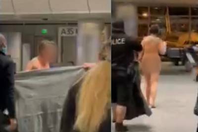 Женщина пробежалась голой по международному аэропорту и вызвала споры в сети - lenta.ru - штат Колорадо