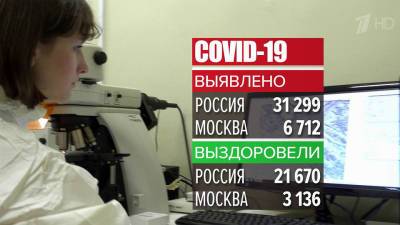 В России за сутки выявили 31299 новых случаев коронавируса - 1tv.ru - Россия - Москва