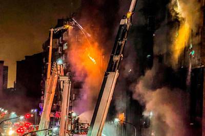 Десятки человек погибли в пожаре на Тайване - lenta.ru - Франция - Тайвань