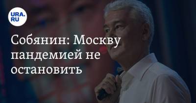 Сергей Собянин - Собянин: Москву пандемией не остановить - ura.news - Москва
