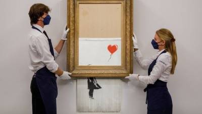 "Любовь в мусорном ведре" художника Бэнкси продана за рекордные 25 млн долларов - unn.com.ua - Украина - Киев