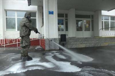 В Курске провели дезинфекцию здания аэропорта и прилегающей территории - chr.mk.ru - Курск