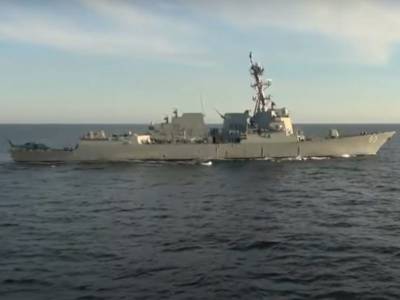Минобороны опубликовало видео нарушения границы России американским эсминцем - bloknot.ru - Россия - Сша - Владивосток
