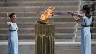 В Древней Олимпии зажгли огонь пекинской олимпиады - newdaynews.ru - Пекин - Афины