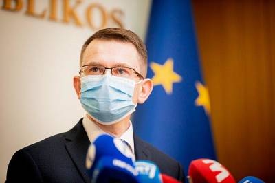 Арунас Дулькис - Министру здравоохранения Литвы угрожают насилием - obzor.lt - Вильнюс - Литва