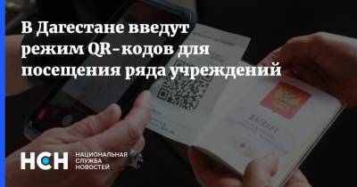 Сергей Меликов - В Дагестане введут режим QR-кодов для посещения ряда учреждений - nsn.fm - республика Дагестан