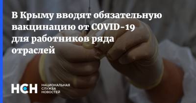 В Крыму вводят обязательную вакцинацию от COVID-19 для работников ряда отраслей - nsn.fm - Тюменская обл. - республика Крым