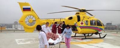На Кубани с начала года 196 пациентов доставили вертолетом в ККБ №1 - runews24.ru - Краснодарский край - Кубань