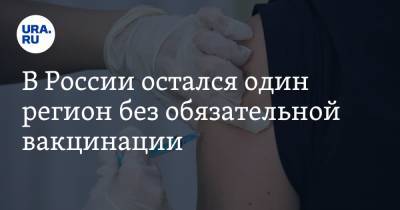 В России остался один регион без обязательной вакцинации - ura.news - Россия - республика Ингушетия