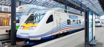 Движение скоростного поезда «Аллегро» между Хельсинки и Санкт-Петербургом планируется возобновить к Новому году - stolicaonego.ru - Россия - Санкт-Петербург - Финляндия - Хельсинки