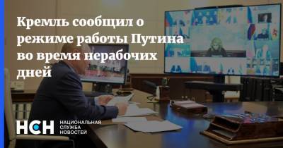 Владимир Путин - Дмитрий Песков - Кремль сообщил о режиме работы Путина во время нерабочих дней - nsn.fm - Россия