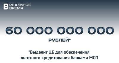 Центробанк выделит 60 млрд рублей на льготные кредиты предприятиям МСП — много это или мало? - realnoevremya.ru - Россия