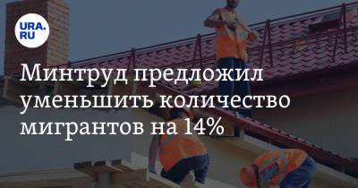 Минтруд предложил уменьшить количество мигрантов на 14% - ura.news - Россия