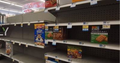 Полки опустели: в супермаркетах США дефицит продуктов и товаров (фото, видео) - focus.ua - Украина - Сша - Нью-Йорк