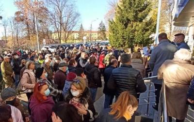 Протестующие ворвались в здание АО Житомиргаз - korrespondent.net - Украина - Житомир