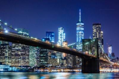 Нью-Йоркцы прошли маршем по Бурклинскому мосту, протестуя против обязательной вакцинации - mk.ru - Нью-Йорк - Нью-Йорк