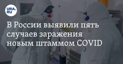 В России выявили пять случаев заражения новым штаммом COVID - ura.news - Россия