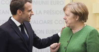 Дональд Трамп - Ангела Меркель - Уход Меркель — шанс для Макрона. Сможет ли он стать лидером Европы? - rus.delfi.lv - Франция - Латвия