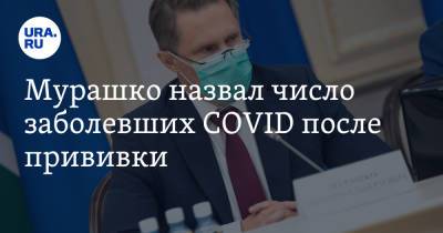 Михаил Мурашко - Мурашко назвал число заболевших COVID после прививки - ura.news - Россия