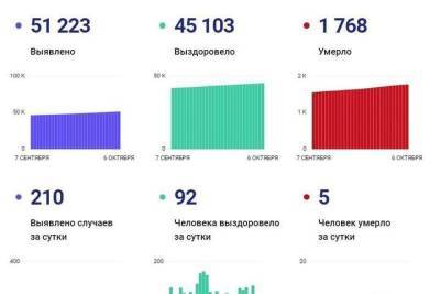 210 новых случаев COVID-19 составил суточный прирост в Смоленской области - mk-smolensk.ru - Смоленская обл.