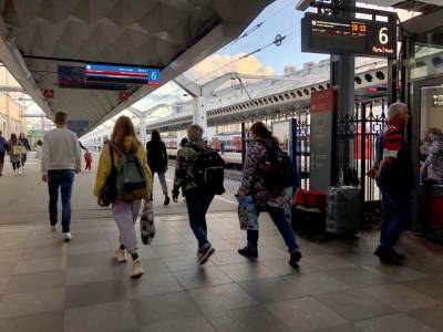 Петербургские контролеры проверили наличие масок у пассажиров пригородных поездов - inforeactor.ru - Санкт-Петербург - Витебск - Балтийск