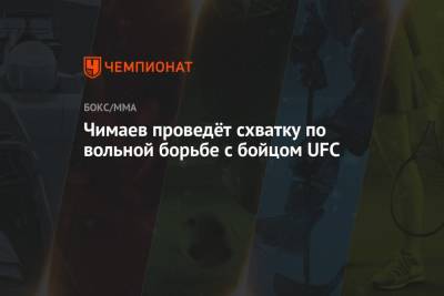 Хамзат Чимаев - Чимаев проведёт схватку по вольной борьбе с бойцом UFC - championat.com - Швеция