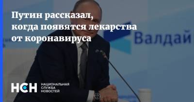 Владимир Путин - Путин рассказал, когда появятся лекарства от коронавируса - nsn.fm