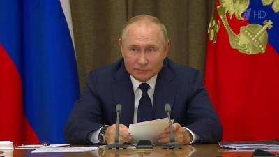 В.Путин - На первом из серии военных совещаний президент говорил об укреплении ВКС и борьбе с COVID-19 - 1tv.ru - Сша