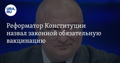 Андрей Клишас - Реформатор Конституции назвал законной обязательную вакцинацию - ura.news