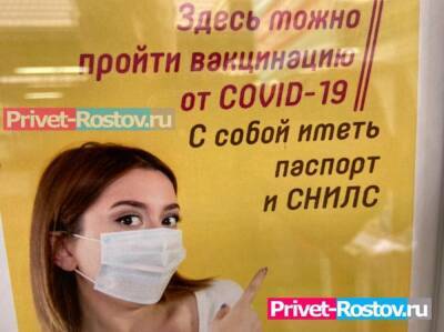 Власти Ростовской области планируют привить от коронавируса 80% жителей - privet-rostov.ru - Ростовская обл.