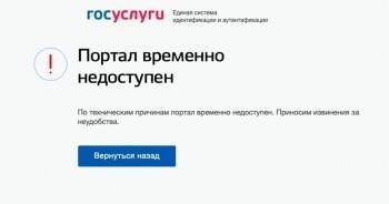 Сервисе «Госуслуги» снова в нокдауне - vologda-poisk.ru