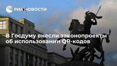 В ГД внесли законопроекты об использовании QR-кодов в общественных местах и транспорте - ria.ru - Россия - Москва