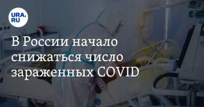 В России начало снижаться число зараженных COVID - ura.news - Россия - Москва