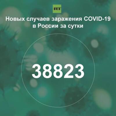 За сутки в России выявили 38 823 случая инфицирования коронавирусом - rf-smi.ru - Россия