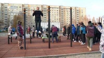 На улице Терновского появился комплекс для сдачи ГТО - penzainform.ru - Пенза