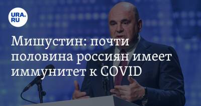 Михаил Мишустин - Мишустин: почти половина россиян имеет иммунитет к COVID - ura.news - Россия