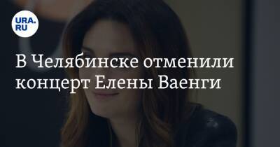 В Челябинске отменили концерт Елены Ваенги - ura.news - Челябинск