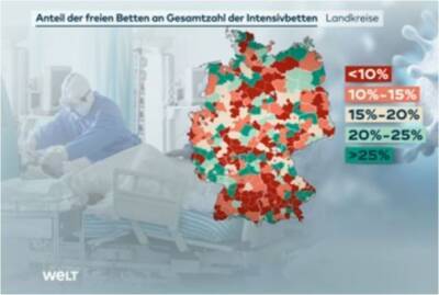 Новый взрыв пандемии в Германии: 53 тыс. случаев за сутки, реанимации переполнены - eadaily.com - Германия