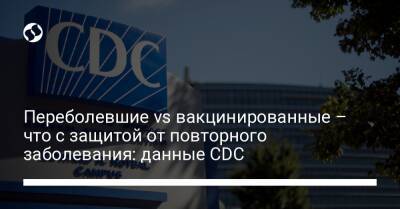 Переболевшие vs вакцинированные – что с защитой от повторного заболевания: данные CDC - liga.net - Украина - Индия - Израиль