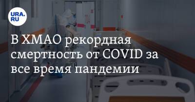 В ХМАО рекордная смертность от COVID за все время пандемии - ura.news - округ Югра