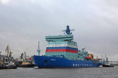 Новый атомный ледокол «Сибирь» вышел на ходовые испытания - argumenti.ru - Санкт-Петербург