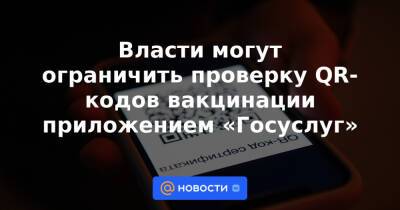 Максут Шадаев - Власти могут ограничить проверку QR-кодов вакцинации приложением «Госуслуг» - news.mail.ru