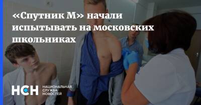 Анастасия Ракова - «Спутник М» начали испытывать на московских школьниках - nsn.fm - Москва