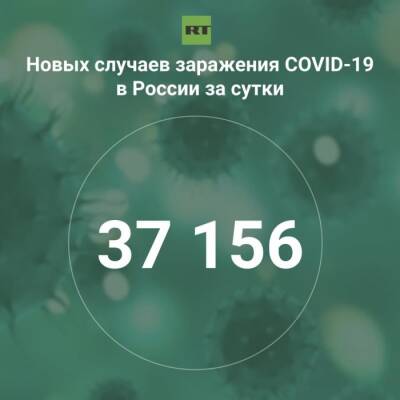За сутки в России выявили 37 156 случаев инфицирования коронавирусом - rf-smi.ru - Россия