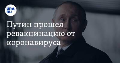 Владимир Путин - Путин прошел ревакцинацию от коронавируса - ura.news - Россия