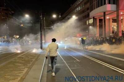 В Нидерландах неизвестные подожгли начальную школу в ходе протестов - novostidnya24.ru - Голландия