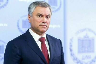 Вячеслав Володин - В Telegram-канале Володина теперь можно оставлять комментарии - pnp.ru